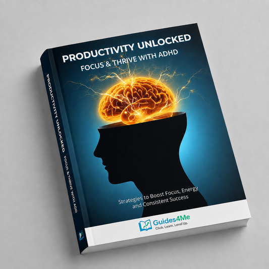 Productivity Unlocked for ADHD - PDF Guide